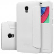 Кожаный чехол (книжка) Nillkin Sparkle Series для Lenovo Vibe P1 / P1 Pro Белый
