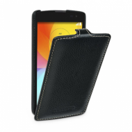 Кожаный чехол (флип) TETDED для LG D295 L Fino Dual Черный / Black