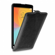 Кожаный чехол (флип) TETDED для LG D335 L Bello Dual  Черный / Black