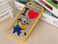 TPU+PC чехол IMD Print Миньоны для Apple iPhone 6/6s (4.7") I love Миньон