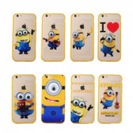 TPU+PC чехол IMD Print Миньоны для Apple iPhone 6/6s (4.7") Миньон с бананами