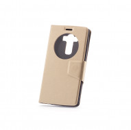 Чехол (книжка) с TPU креплением для LG H734/H736 G4s Dual Золотой