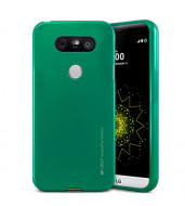 TPU чехол Mercury iJelly Metal series для LG H860 G5 / H845 G5se Зеленый