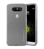 TPU чехол Mercury iJelly Metal series для LG H860 G5 / H845 G5se Серый