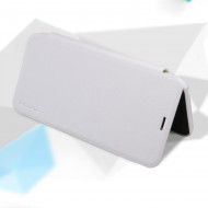 Кожаный чехол (книжка) Nillkin Sparkle Series для Meizu M2 / M2 mini Белый