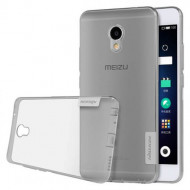 TPU чехол Nillkin Nature Series для Meizu M3e Серый (прозрачный)