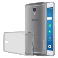 TPU чехол Nillkin Nature Series для Meizu M5 Note Серый (прозрачный)