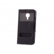 Чехол (книжка) с TPU креплением для Meizu MX5 Черный