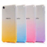 TPU Чехол Gradient Color для Meizu U20 (с усиленными углами) Фиолетовый