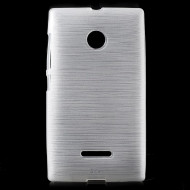 TPU Pearl Lines чехол для Microsoft Lumia 435 Dual Sim Белый