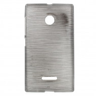 TPU Pearl Lines чехол для Microsoft Lumia 435 Dual Sim Серый