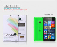 Защитная пленка Nillkin Crystal для Microsoft Lumia 535  Анти-отпечатки
