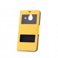 Чехол (книжка) с TPU креплением для Microsoft Lumia 640XL Желтый