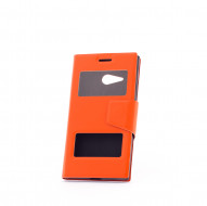 Чехол (книжка) с TPU креплением для Microsoft Lumia 730/735 Оранжевый