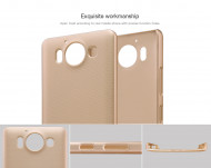 Чехол Nillkin Matte для Microsoft Lumia 950 (+ пленка) Золотой