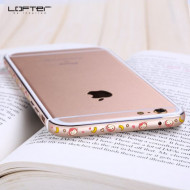 Металлический бампер Lofter Cutie Series для Apple iPhone 6/6s (4.7") Обезьяна