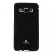 TPU чехол Mercury Jelly Color series для Samsung A300H / A300F Galaxy A3 Черный