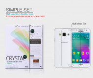 Защитная пленка Nillkin Crystal для Samsung A300H / A300F Galaxy A3  Анти-отпечатки