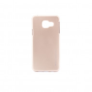 TPU чехол Mercury iJelly Metal series для Samsung A310F Galaxy A3 (2016) Золотой