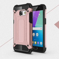 Бронированный противоударный TPU+PC чехол Immortal для Samsung A320 Galaxy A3 (2017) Rose Gold