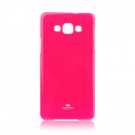 TPU чехол Mercury Jelly Color series для Samsung A500H / A500F Galaxy A5 Малиновый