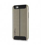 Накладка STIL Chivarly Series с алюминиевой вставкой для Apple iPhone 6/6s (4.7") Золотой