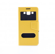 Чехол (книжка) с TPU креплением для Samsung A500H / A500F Galaxy A5 Желтый