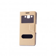 Чехол (книжка) с TPU креплением для Samsung A500H / A500F Galaxy A5 Золотой