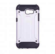 Бронированный противоударный TPU+PC чехол Immortal для Samsung A520 Galaxy A5 (2017) Серебряный