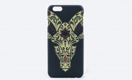 Пластиковая накладка Animal Pattern для Apple iPhone 6/6s (4.7") Жираф