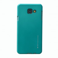 TPU чехол Mercury iJelly Metal series для Samsung A710F Galaxy A7 (2016) Зеленый