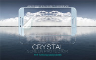 Защитная пленка Nillkin Crystal для Samsung A810 Galaxy A8 (2016) Анти-отпечатки