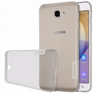 TPU чехол Nillkin Nature Series для Samsung G570F Galaxy J5 Prime (2016) Серый (прозрачный)