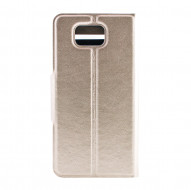 Чехол (книжка) с TPU креплением для Samsung G850F Galaxy Alpha Золотой