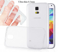 TPU чехол Ultrathin Series 0,33mm для Samsung G900 Galaxy S5 Бесцветный (прозрачный)