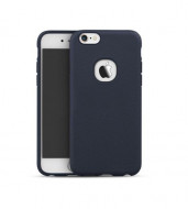 Силиконовая накладка iPaky с имитацией кожи для Apple iPhone 6/6s (4.7") Синий