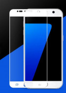 Защитное стекло 3D CP+ на весь экран (цветное) для Samsung G930F Galaxy S7 Белый
