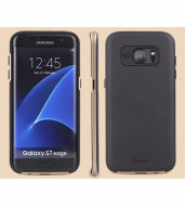 Чехол iPaky TPU+PC для Samsung G935F Galaxy S7 Edge Черный / Золотой