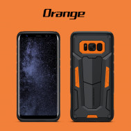 TPU+PC чехол Nillkin Defender 2 для Samsung G950 Galaxy S8 Оранжевый