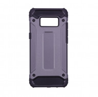 Бронированный противоударный TPU+PC чехол Immortal для Samsung G950 Galaxy S8 Металл / Gun Metal