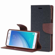 Чехол (книжка) Mercury Fancy Diary series для Samsung G950 Galaxy S8 Черный / Коричневый