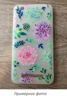 TPU чехол матовый soft touch color для Samsung G955 Galaxy S8 Plus Разноцветные Цветы