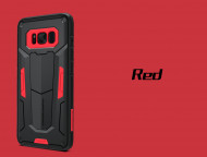TPU+PC чехол Nillkin Defender 2 для Samsung G955 Galaxy S8 Plus Красный