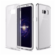 TPU+PC чехол Rock Pure Series для Samsung G955 Galaxy S8 Plus Прозрачный / Transparent