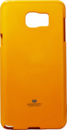 TPU чехол Mercury Jelly Color series для Samsung Galaxy Note 5 Желтый