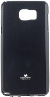 TPU чехол Mercury Jelly Color series для Samsung Galaxy Note 5 Черный