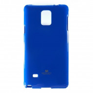 TPU чехол Mercury Jelly Color series для Samsung Galaxy Note Edge N915F Синий