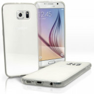 TPU чехол для Samsung Galaxy S6 G920F/G920D Duos Бесцветный (Soft-touch)