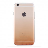 TPU чехол ROCK Iris series для Apple iPhone 6/6s plus (5.5") Золотой / Transparent Gold