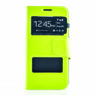Чехол (книжка) с TPU креплением для Samsung Galaxy S6 G920F/G920D Duos Зеленый